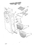 Diagram for 04 - Freezer Liner