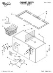 Diagram for 01 - Cabinet Parts