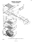 Diagram for 10 - Freezer Liner