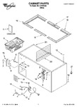 Diagram for 01 - Cabinet Parts