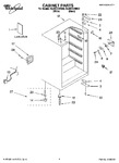 Diagram for 01 - Cabinet Parts