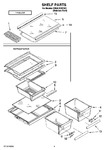 Diagram for 05 - Shelf Parts, Optional Parts (not Included)