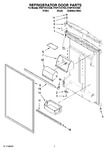 Diagram for 04 - Refrigerator Door Parts