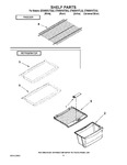 Diagram for 05 - Shelf Parts