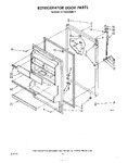 Diagram for 08 - Refrigerator Door , Not Included