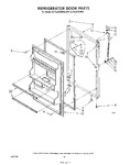 Diagram for 08 - Refrigerator Door , Lit/optional