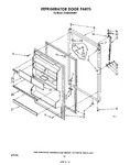 Diagram for 08 - Refrigerator Door , Lit/optional