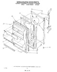 Diagram for 08 - Refrigerator Door , Lit/optional