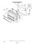 Diagram for 08 - Freezer Door