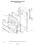 Diagram for 08 - Refrigerator Door , Lit/optional