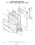 Diagram for 08 - Refrigerator Door , Lit/optional