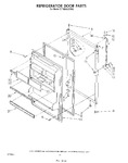 Diagram for 08 - Refrigerator Door , Lit/optional