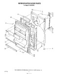 Diagram for 08 - Refrigerator Door , Lit/optional