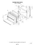 Diagram for 06 - Freezer Door