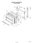 Diagram for 06 - Freezer Door