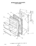 Diagram for 08 - Refrigerator Door