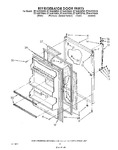 Diagram for 08 - Refrigerator Door , Lit/optional