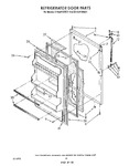 Diagram for 08 - Refrigerator Door , Lit/optional