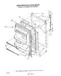 Diagram for 08 - Refrigerator Door , Lit/optional