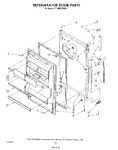 Diagram for 08 - Refrigerator Door , Miscellaneous