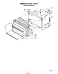 Diagram for 06 - Freezer Door