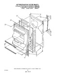 Diagram for 08 - Refrigerator Door , Lit/optional