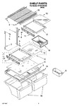 Diagram for 05 - Shelf Parts, Optional Parts