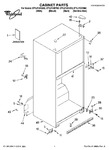 Diagram for 01 - Cabinet Parts