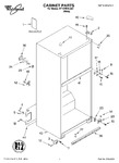 Diagram for 01 - Cabinet Parts