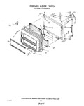 Diagram for 08 - Freezer Door