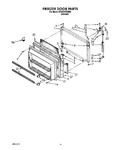 Diagram for 08 - Freezer Door