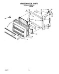 Diagram for 09 - Freezer Door