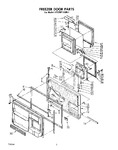 Diagram for 02 - Freezer Door