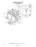 Diagram for 09 - Freezer Door