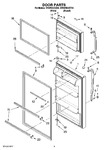 Diagram for 02 - Door Parts