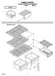 Diagram for 05 - Shelf Parts