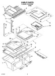 Diagram for 05 - Shelf Parts