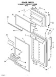 Diagram for 02 - Door Parts