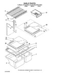 Diagram for 05 - Shelf Parts