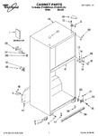 Diagram for 01 - Cabinet Parts