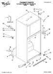 Diagram for 01 - Cabinet Parts