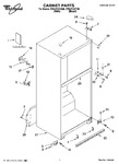 Diagram for 01 - Cabinet Parts