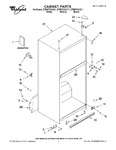 Diagram for 01 - Cabinet Parts