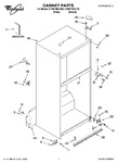 Diagram for 01 - Cabinet Parts