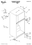 Diagram for 01 - Cabinet Parts