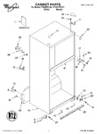 Diagram for 01 - Cabinet Parts