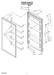 Diagram for 04 - Door Parts, Optional Parts (not Included)