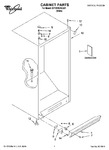 Diagram for 01 - Cabinet Parts