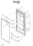 Diagram for 03 - Door Parts