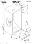 Diagram for 01 - Cabinet Parts